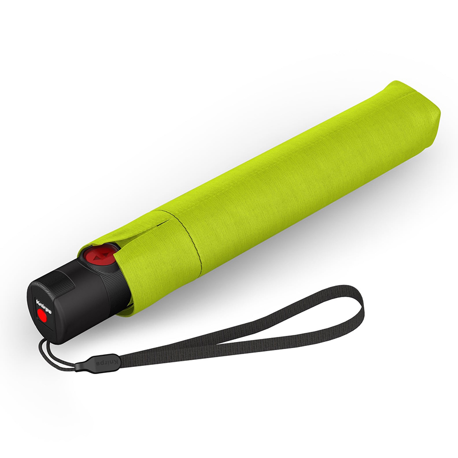 Зонт Knirps автомат U.200 Ultra Light Medium Duomatic LIME WITH BLACK COATING — изображение 3