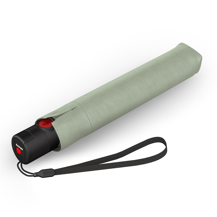 Зонт Knirps автомат U.200 Ultra Light Medium Duomatic WASABI WITH BLACK COATING — изображение 4