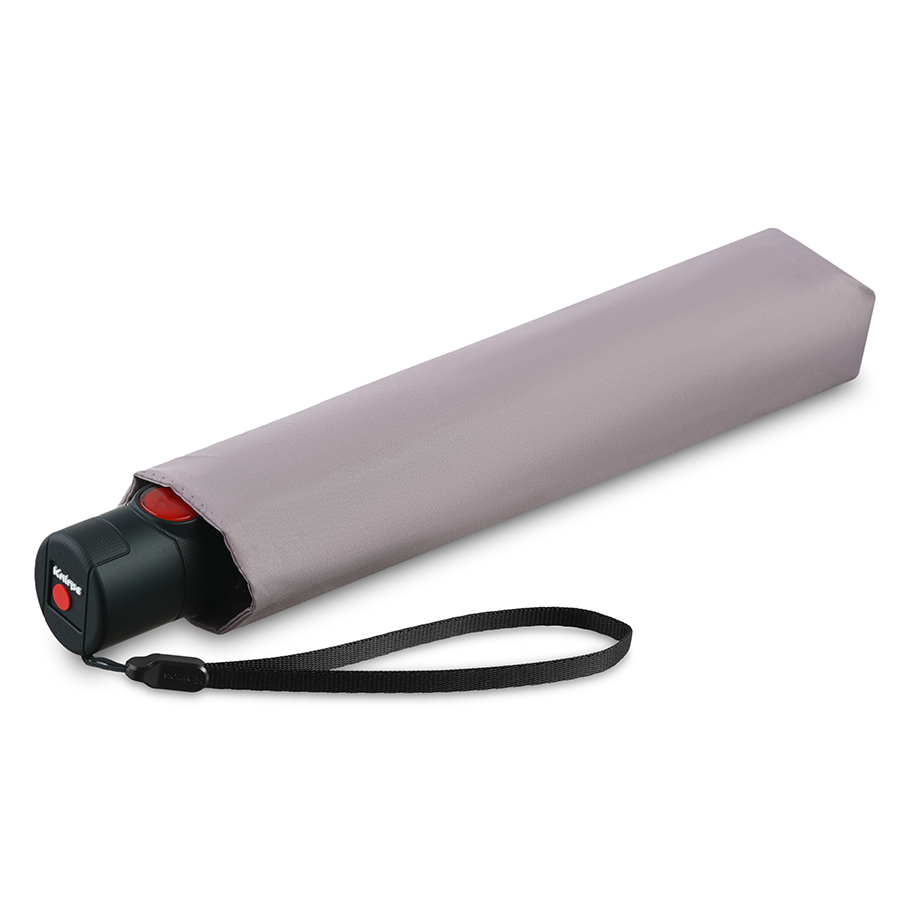 Зонт Knirps автомат U.200 Ultra Light Medium Duomatic MAUVE WITH UV COATING AND HEATSHIELD — изображение 5