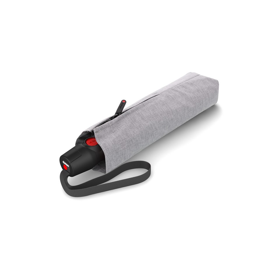 Зонт Knirps автомат T.200 Medium Duomatic MELANGE GREY 95 3201 4118 — изображение 3