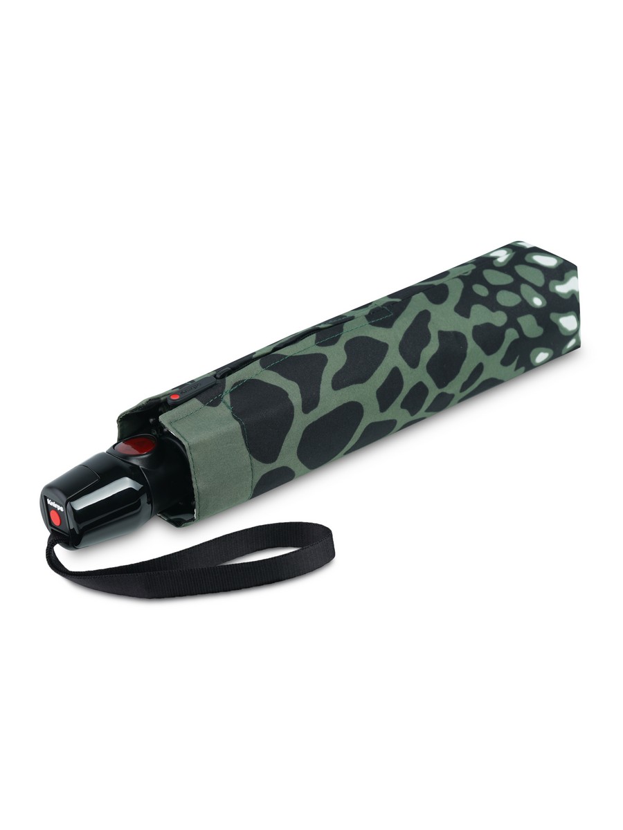 Зонт Knirps автомат T.200 Medium Duomatic ANIMAL OLIVE 95 3201 4952 — изображение 3