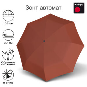 Зонт Knirps автомат Re³ Duomatic CINNAMON