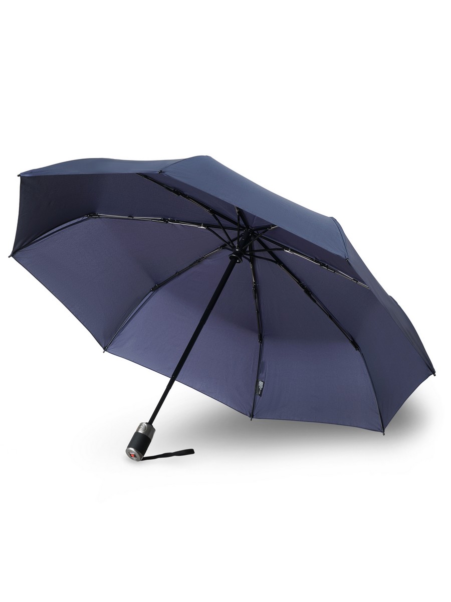 Зонт Knirps автомат C.241 Chrome Matt Medium Duomatic NAVY 95 8241 1201 — изображение 3