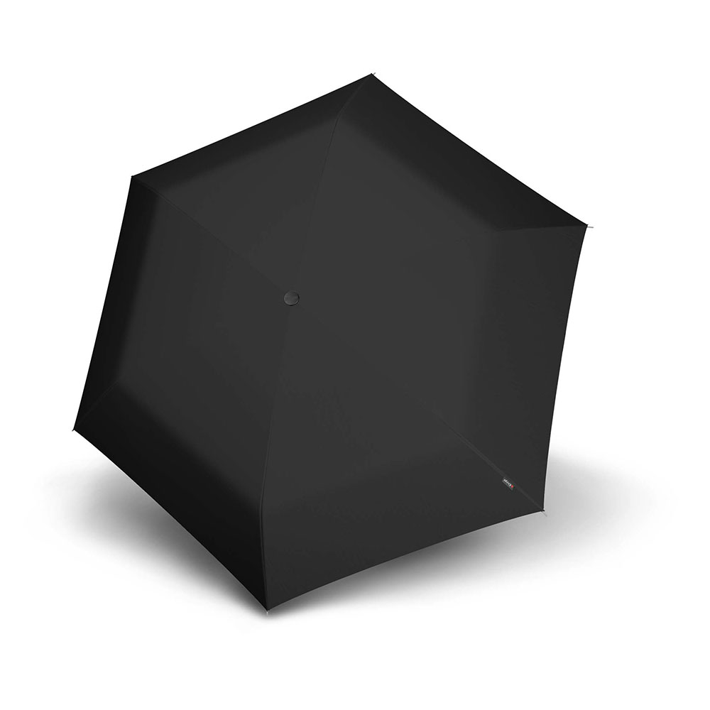 Зонт Knirps механический US.050 Ultra Light Slim Manual BLACK WITH BLACK UV COATING AND HEAT 95 0050 10012 — изображение 3