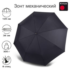 Зонт Knirps механический U.090 Ultra Light Manual Compact XXL NAVY