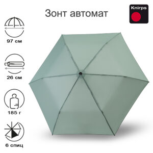 Зонт Knirps автомат U.200 Ultra Light Medium Duomatic ALOE
