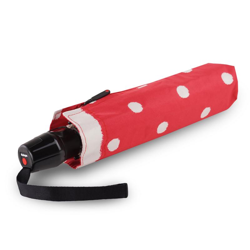 Зонт Knirps автомат T.200 Medium Duomatic DOT ART RED — изображение 3