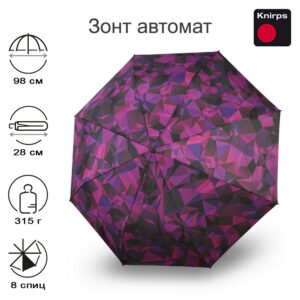Зонт Knirps автомат T.200 Medium Duomatic 2THINK MAGENTA 95 3201 8486