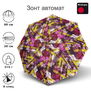 Зонт Knirps автомат T.200 Medium Duomatic SMILE 95 3201 8548