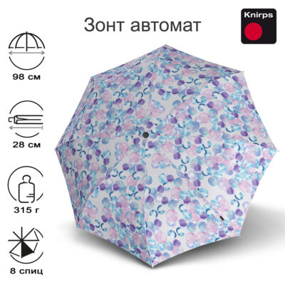 Зонт Knirps автомат T.200 MEDIUM DUOMATIC MERMAID 9532018628