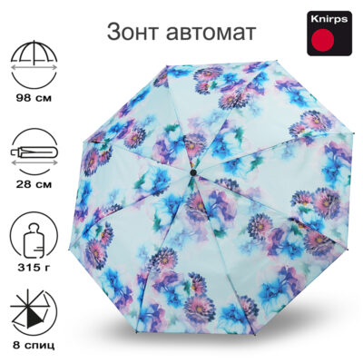 Зонт Knirps автомат T.200 MEDIUM DUOMATIC BLOOMING 9532018629