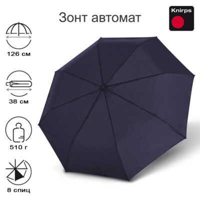 Зонт Knirps мужской автомат A.400 XXL Duomatic NAVY