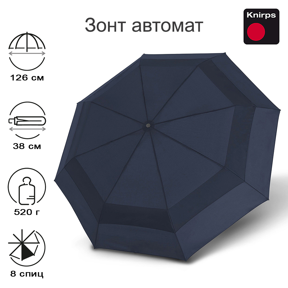 Зонт Knirps мужской автомат A.405 XXL Duomatic NAVY