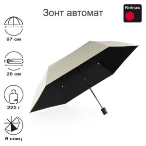Зонт Knirps автомат U.200 Ultra Light Duomatic MOSS WITH HEATSHIELD 95 2200 88712