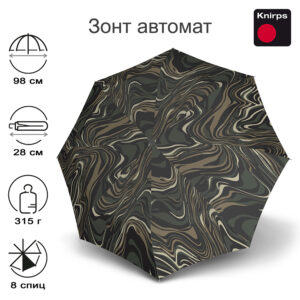 Зонт Knirps автомат T.200 Medium Duomatic TIGER OAK