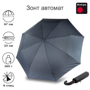Зонт Knirps автомат T.260 Medium Duomatic MEN'S PRINTS PATTERN 9532607601