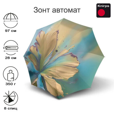Зонт Knirps автомат A.200 medium duomatic LILY