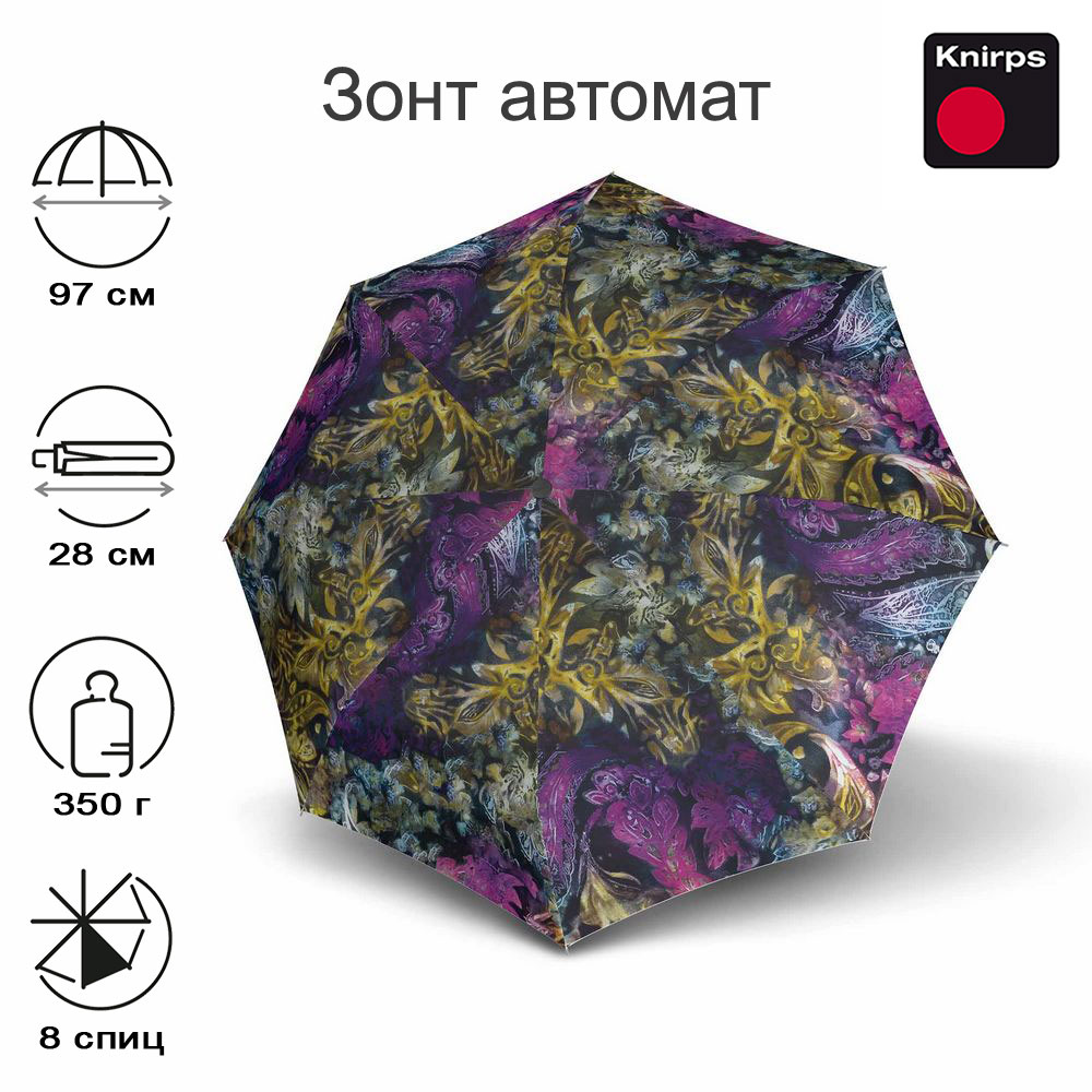 Зонт Knirps автомат A.200 medium duomatic ROYAL