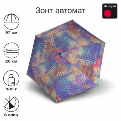 Зонт Knirps автомат U.200 ultra light duomatic STREETSTYLE